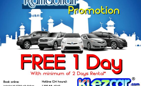 Promosi Ramadhan Kereta Sewa