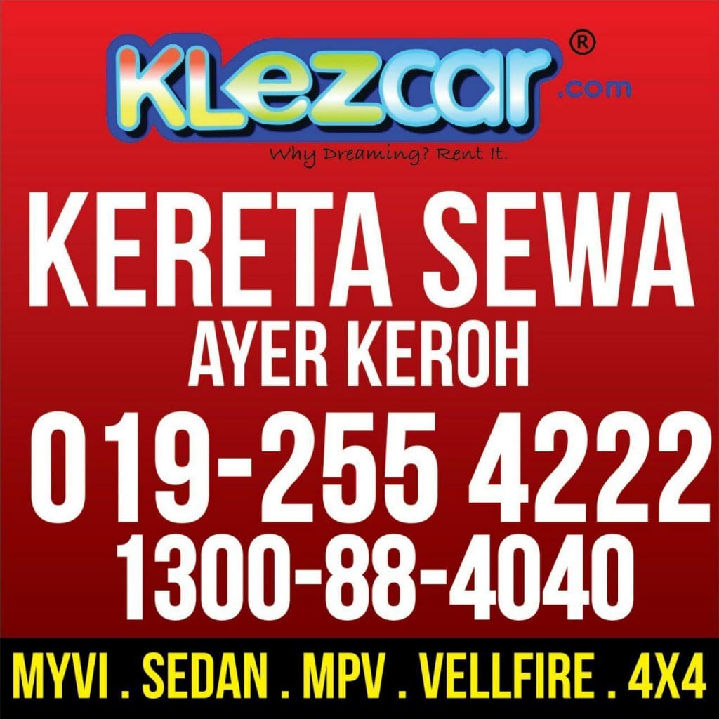 keretasewaayerkeroh Klezcar Malaysia Car Rental Service